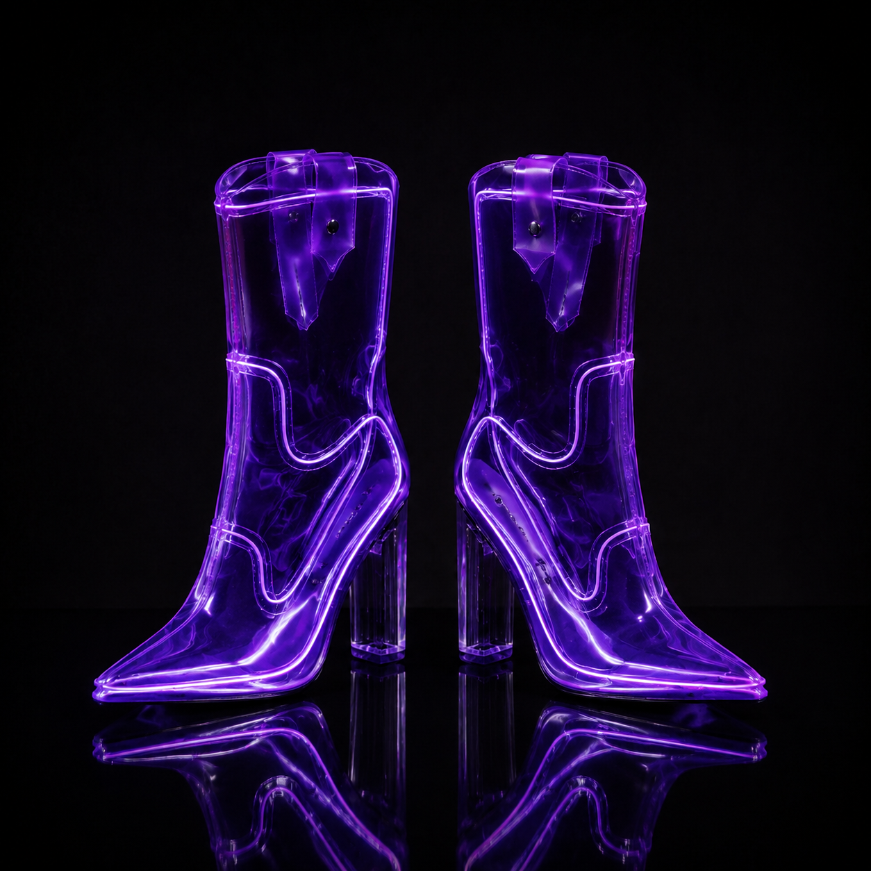 Luma Rodeo LED Cowboy Heels
